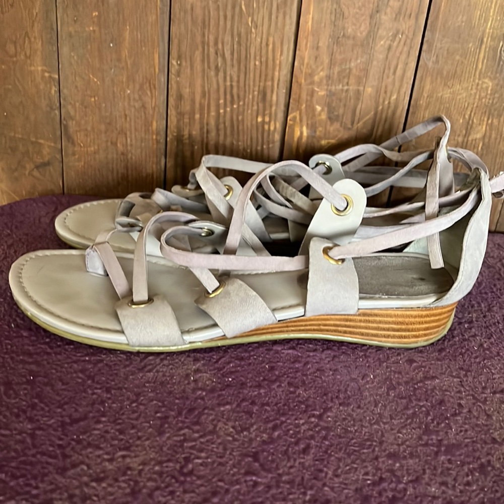 Summer shoes lace up